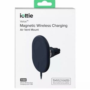 iOttie - Velox 7.5W Wireless Charging Air Vent Mount with MagSafe -Midnight Blue